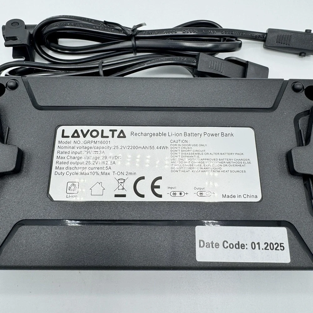Lavolta 2200mAh Recliner Battery Pack 2 Pin Sofa Couch Lift Chair Wireless Power